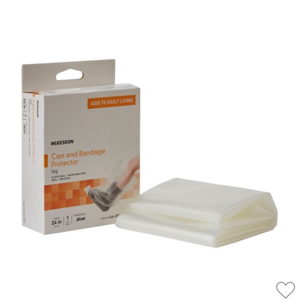 Leg cast protector